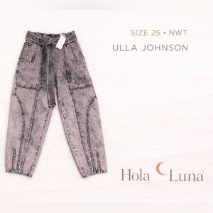 ULLA JOHNSON BRIER JEAN IN LILAC